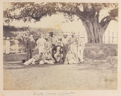 Katonai krikettcsapat, Kalkutta alkotó: Unknown photographer