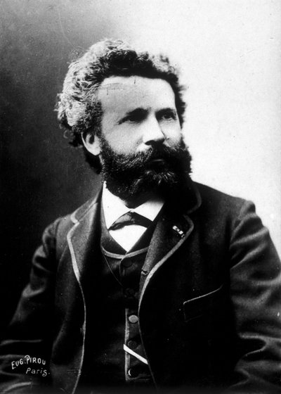 Camille Flammarion francia csillagász, 1890 körül alkotó: Unknown photographer