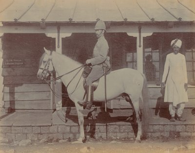 A M Paterson ezredes, az 1. bedfordshire-i ezred parancsnoka alkotó: Unknown photographer