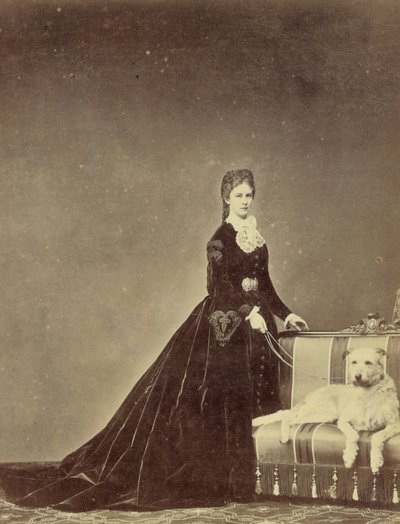 Erzsébet osztrák császárné és magyar királyné (1837. december 24. - 1898. szeptember 10.) (fénykép) alkotó: Unknown photographer