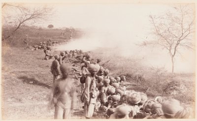 A bengáli gyalogság 14. ezredének (Ferozepore Sikhs) lővonala, Delhi gyakorlati tábor alkotó: Unknown photographer
