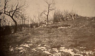 Francia csapatok a lejtőn alkotó: Unknown photographer