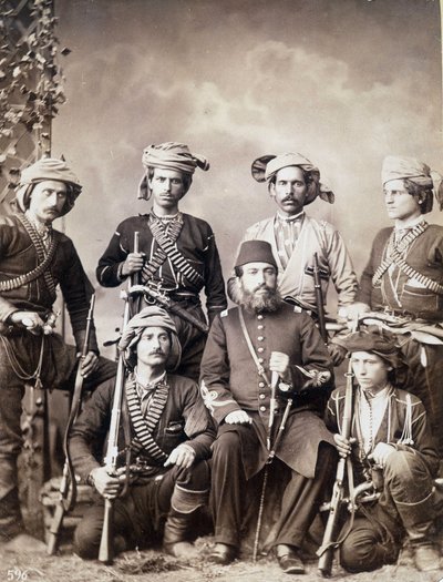 Grúzia Batum (vagy Batumi) város grúz harcosai, Adjaria fővárosa alkotó: Unknown photographer