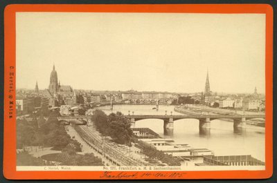 Németország, Hessen, Frankfurt am Main és Sachsenhausen, kiadó: C. Hertel, Mainz alkotó: Unknown photographer