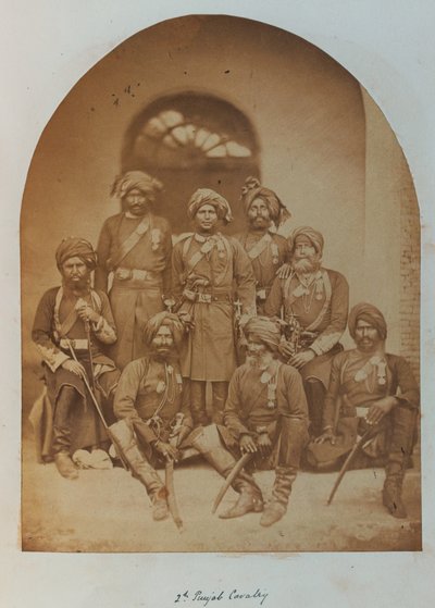 Az indiai hadsereg tisztjei és altisztei, valamennyien az Indiai Érdemrend birtokosai alkotó: Unknown photographer