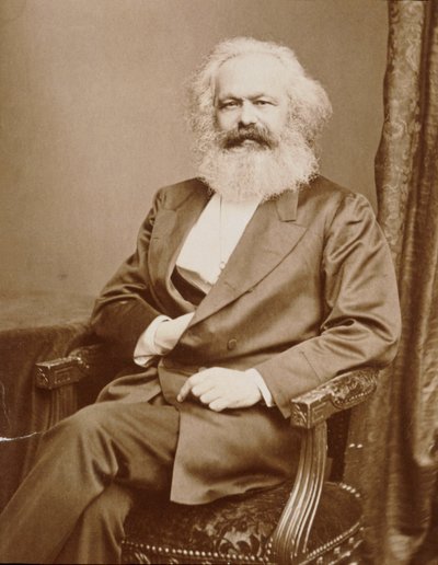 Karl Marx (fotó) alkotó: Unknown photographer