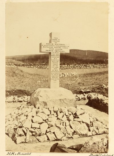 Emlékmű a császári hercegnek, 1881 alkotó: Unknown photographer