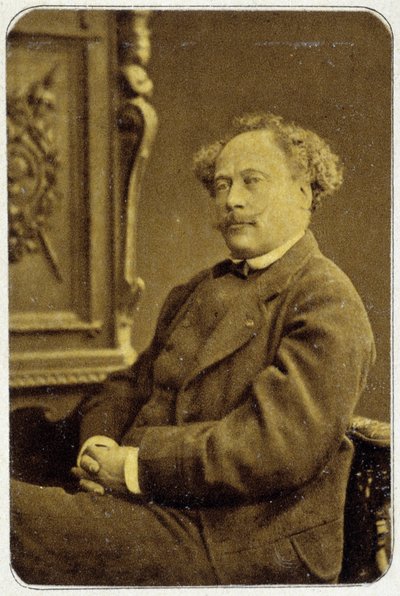 Ifjabb Alexandre Dumas (1824 - 1895) portréja 1884-ben alkotó: Unknown photographer