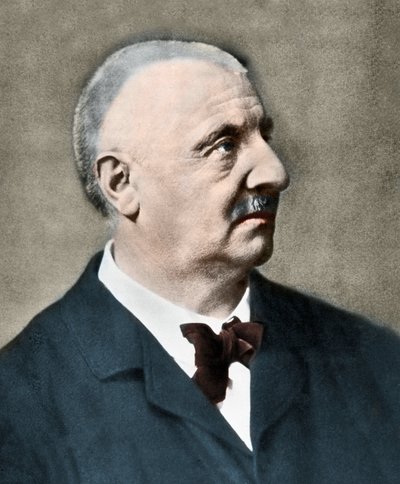 Anton Bruckner (1824-1896) osztrák zeneszerző portréja. alkotó: Unknown photographer