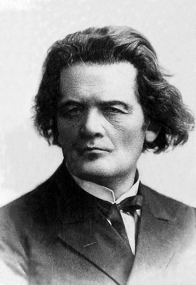 Anton Rubinstein (1829-1894) orosz zongoraművész és zeneszerző portréja. alkotó: Unknown photographer