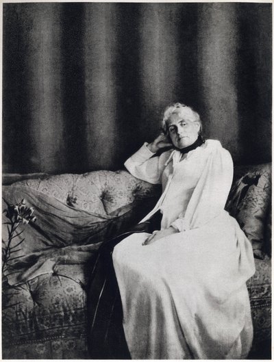 Berthe Morisot portréja, 1893 körül (f/w fotó) alkotó: Unknown photographer