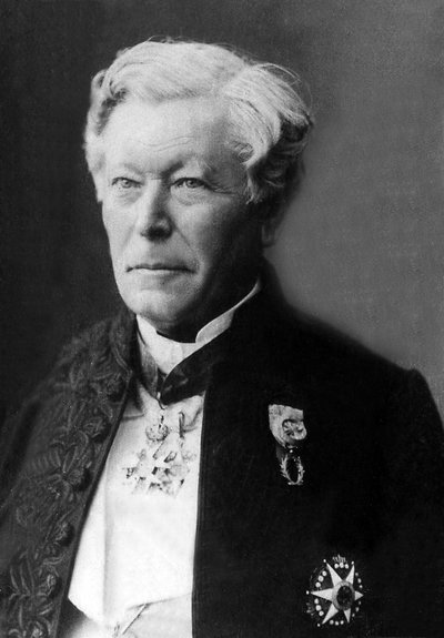 Herve Auguste Faye (1814-1902) francia csillagász portréja. alkotó: Unknown photographer