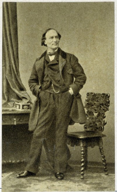Robert Houdin portréja 1855-ben (19. századi francia bűvész) alkotó: Unknown photographer