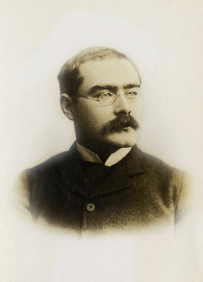 Rudyard Kipling (1865-1936) angol író portréja. alkotó: Unknown photographer