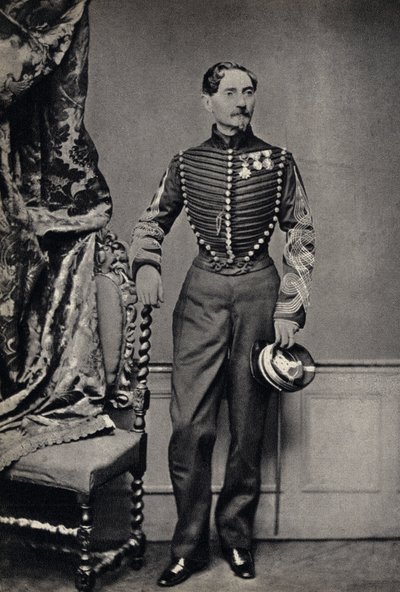 A francia hadsereg parancsnokának portréja. Fényképészet, 19. század vége, Párizs. Coll. Selva. alkotó: Unknown photographer