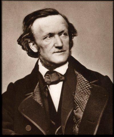 Richard Wagner (1813-1883) zeneszerző portréja - Richard Wagner (1813-1883) német zeneszerző portréja. alkotó: Unknown photographer