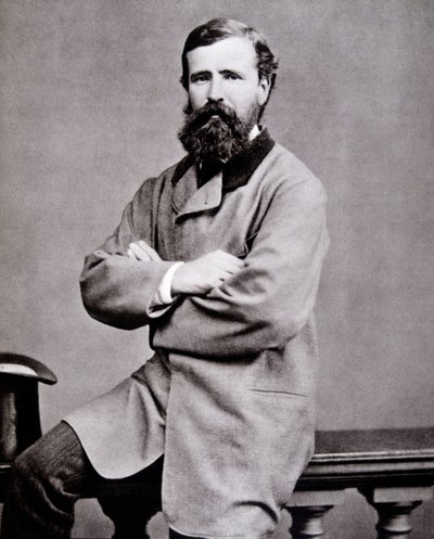 Verney Lovett Cameron (1844-1894) brit felfedező portréja. alkotó: Unknown photographer