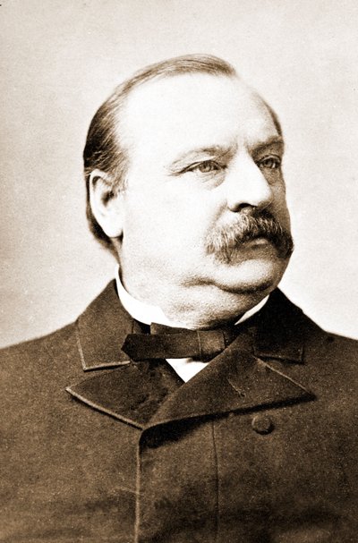 Stephen Crover Cleveland (1837-1908), az Egyesült Államok elnöke. alkotó: Unknown photographer