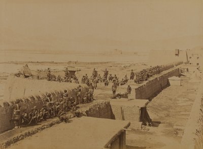 Strongpoint, Kabul 1879 (f/w fotó) alkotó: Unknown photographer
