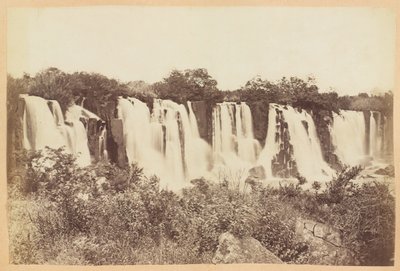 Umgeni-vízesés, Natal tartomány, Dél-Afrika, 1882 körül alkotó: Unknown photographer