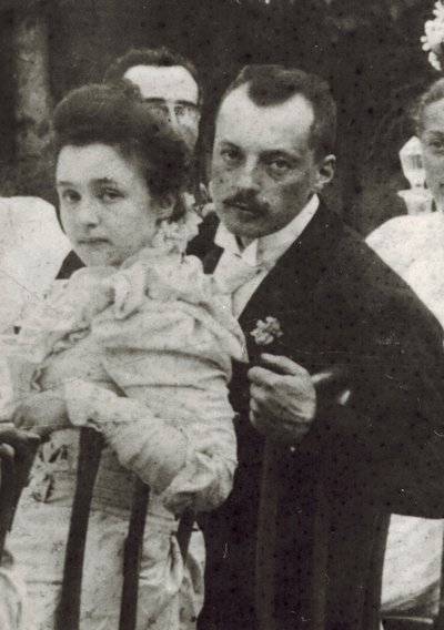 Vladimir Dmitrievich Nabokov (1870-1922) és Elena Ivanovna Rukavishnikova (1876-1939), Anonymous. Fotós alkotó: Unknown photographer