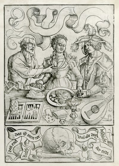 Zsoldos szerelem, 1511 körül (fametszet) alkotó: Urs (1485 1528) Graf