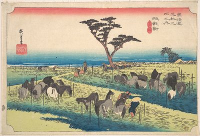 Chiryu, Shuka Uma Ichi alkotó: Utagawa Hiroshige