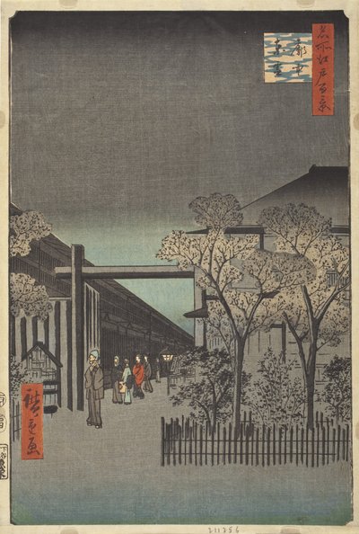 Hajnal Josivarában alkotó: Utagawa Hiroshige