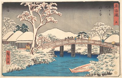 Hodogaya alkotó: Utagawa Hiroshige