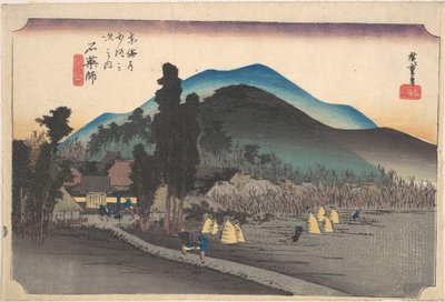 Ishiyakushi, Ishiyakushi-ji alkotó: Utagawa Hiroshige