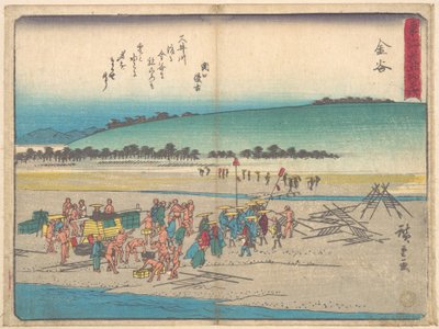 Kanaya alkotó: Utagawa Hiroshige