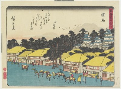 Mamamatsu, 1837-1844 alkotó: Utagawa Hiroshige