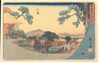 Mishima alkotó: Utagawa Hiroshige