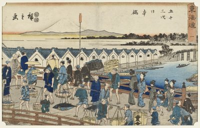 Nihonbashi alkotó: Utagawa Hiroshige