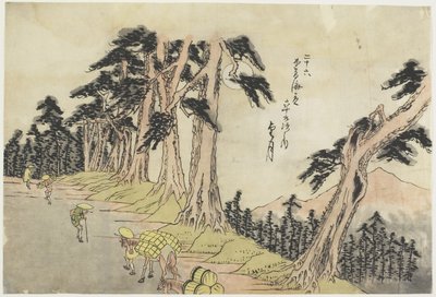 No.26 Mochizuki, 1830-1844 alkotó: Utagawa Hiroshige