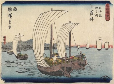 nak,-nek. 31 Wash, 1847-1852 alkotó: Utagawa Hiroshige