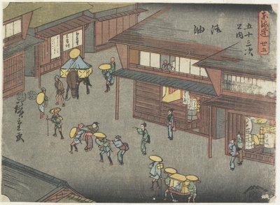 No.35 Goyu, 1847-1852 alkotó: Utagawa Hiroshige