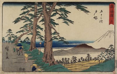 nak,-nek. 6 Totsuka, 1847-1852 alkotó: Utagawa Hiroshige