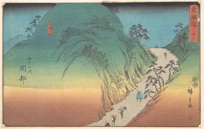 Okabe alkotó: Utagawa Hiroshige