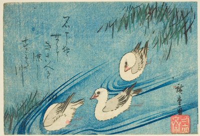 Osztriga alkotó: Utagawa Hiroshige