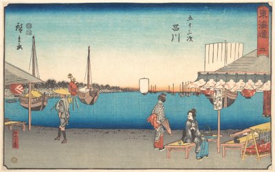 Sinagawa alkotó: Utagawa Hiroshige