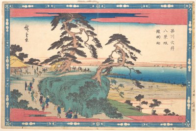 Shinagawa Hakkei Zaka alkotó: Utagawa Hiroshige