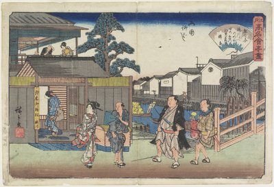 Umegawa at Yanagibashi Inryo _ Very, c. 1835-1842 alkotó: Utagawa Hiroshige