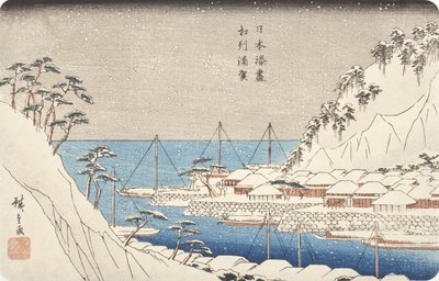 Uraga Sagami tartományban alkotó: Utagawa Hiroshige