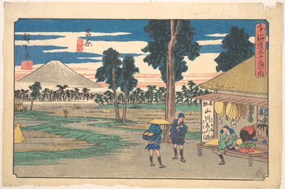 Yoshiwara alkotó: Utagawa Hiroshige