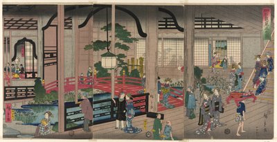 Intelligens emberek Yokohama alkotó: Utagawa Hiroshige II