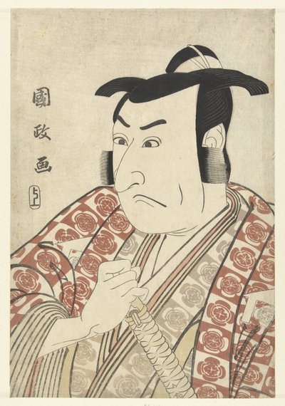 Alkatrészek Tepo RT Ret Van Ichikawa Omezo alkotó: Utagawa Kunimasa