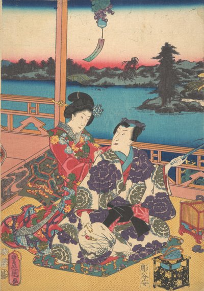 Nyomtatás. alkotó: Utagawa Kunisada