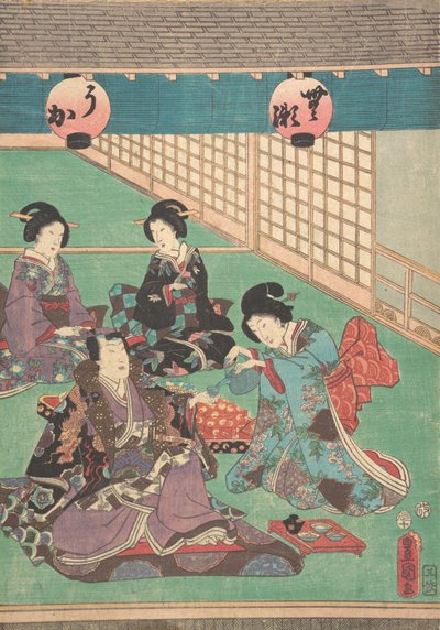 Nyomtatás. alkotó: Utagawa Kunisada