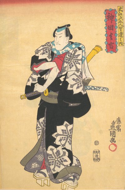 Nyomtatás, 19. század., 19. század. alkotó: Utagawa Kunisada